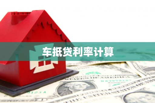 达州车抵贷利率计算