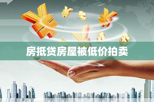 成武房抵贷房屋被低价拍卖