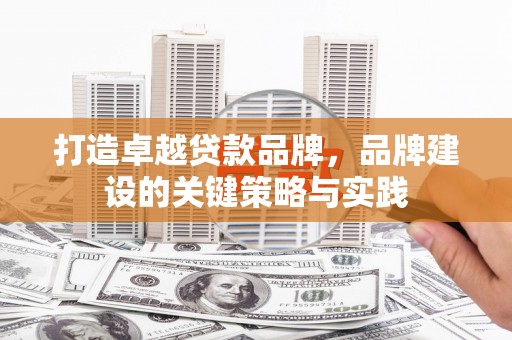 南县打造卓越贷款品牌，品牌建设的关键策略与实践