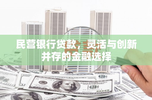 六甲民营银行贷款，灵活与创新并存的金融选择