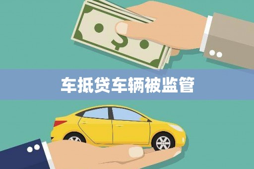 平桂车抵贷车辆被监管