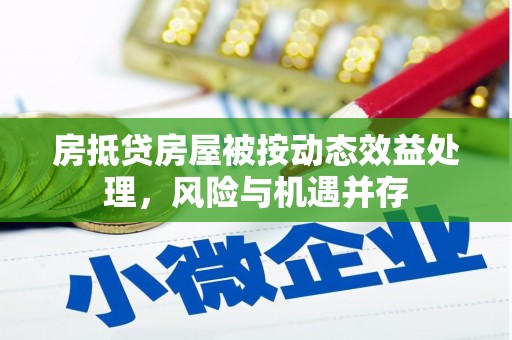 沙坡头房抵贷房屋被按动态效益处理，风险与机遇并存