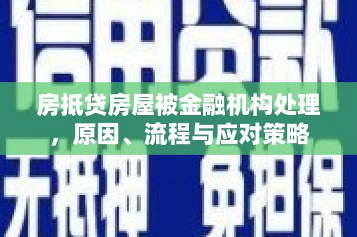赫章房抵贷房屋被金融机构处理，原因、流程与应对策略