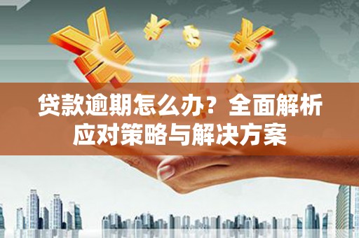 贵定贷款逾期怎么办？全面解析应对策略与解决方案