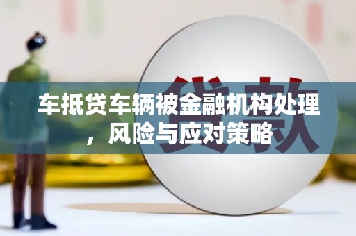 新野车抵贷车辆被金融机构处理，风险与应对策略