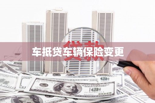 柳城车抵贷车辆保险变更