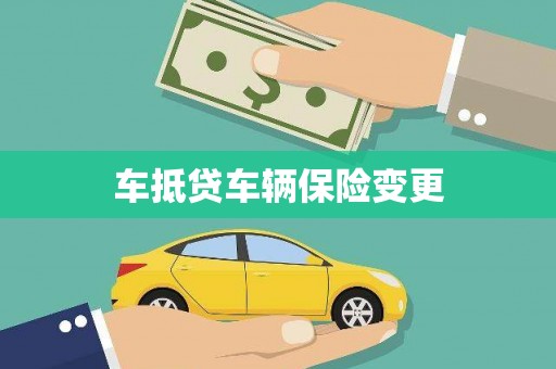 托克逊车抵贷车辆保险变更