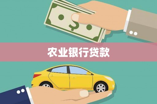 嘉模堂区农业银行贷款