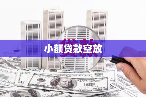 新密小额贷款空放