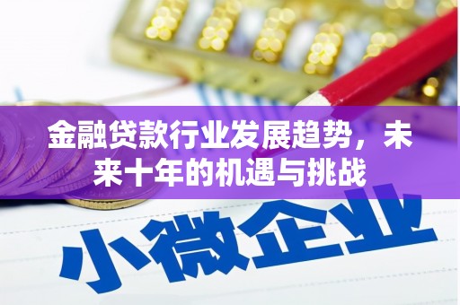 平遥金融贷款行业发展趋势，未来十年的机遇与挑战