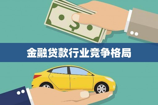 新港金融贷款行业竞争格局