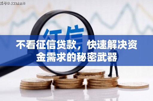 井冈山不看征信贷款，快速解决资金需求的秘密武器
