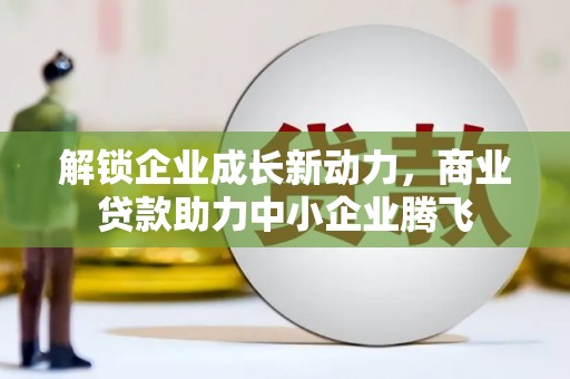 九龙解锁企业成长新动力，商业贷款助力中小企业腾飞