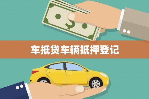 滨州车抵贷车辆抵押登记