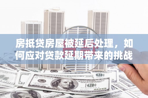 开县房抵贷房屋被延后处理，如何应对贷款延期带来的挑战？