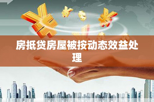 韶关房抵贷房屋被按动态效益处理