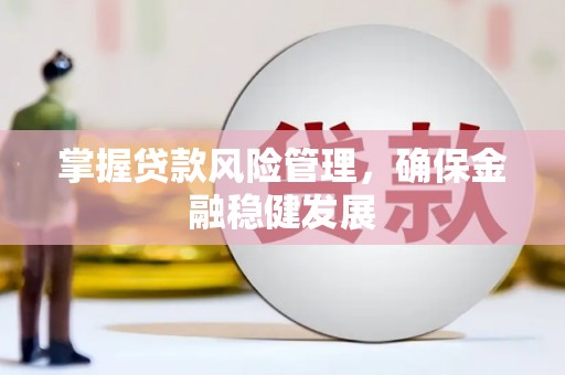 沧县掌握贷款风险管理，确保金融稳健发展