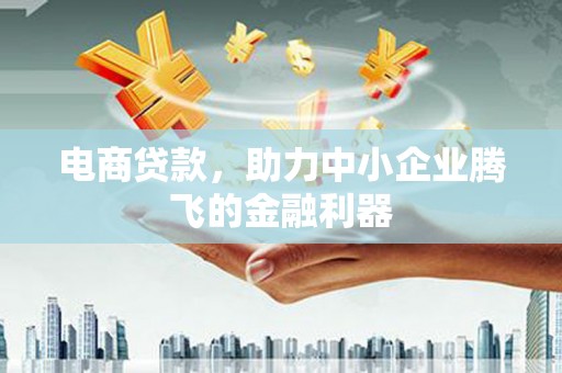 清丰电商贷款，助力中小企业腾飞的金融利器