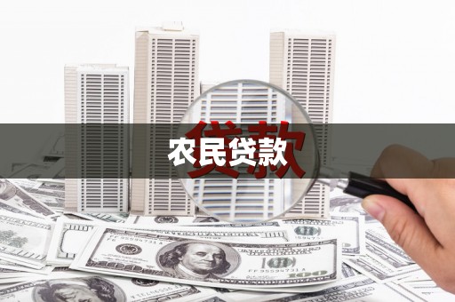 黔西农民贷款