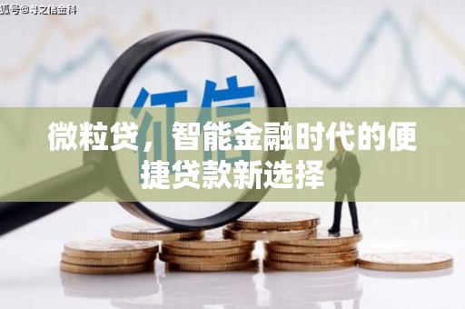 长清微粒贷，智能金融时代的便捷贷款新选择