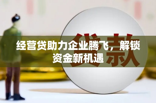 乐山经营贷助力企业腾飞，解锁资金新机遇