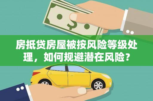 雨花房抵贷房屋被按风险等级处理，如何规避潜在风险？