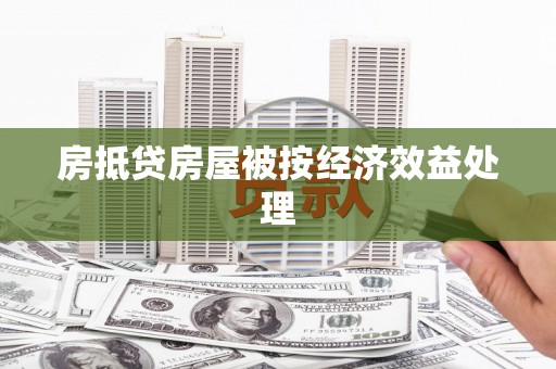 渑池房抵贷房屋被按经济效益处理