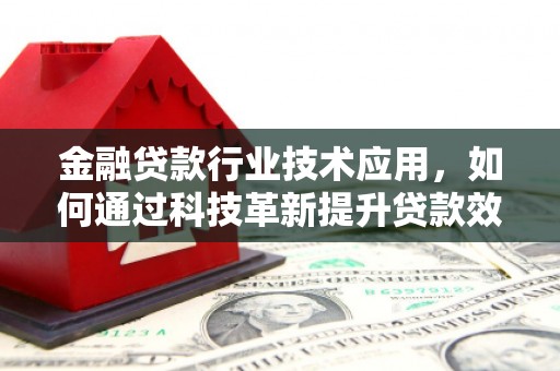 巴马金融贷款行业技术应用，如何通过科技革新提升贷款效率与安全性