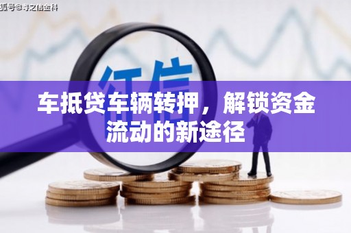 乐东车抵贷车辆转押，解锁资金流动的新途径