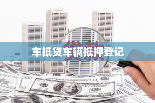 城北车抵贷车辆抵押登记