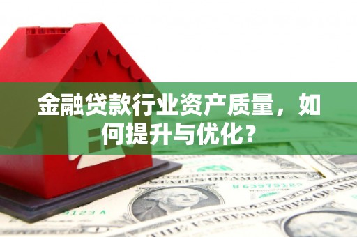 阿克塞金融贷款行业资产质量，如何提升与优化？