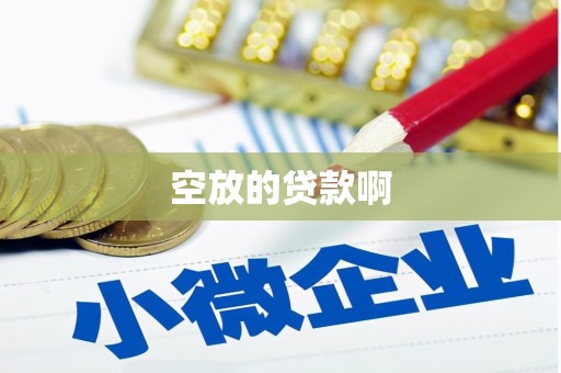 黔西空放的贷款啊