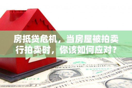 远安房抵贷危机，当房屋被拍卖行拍卖时，你该如何应对？