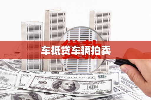 樊城车抵贷车辆拍卖