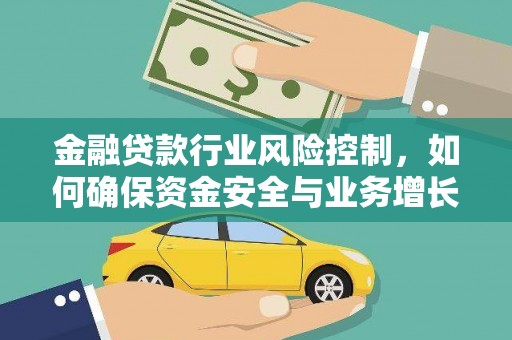 南召金融贷款行业风险控制，如何确保资金安全与业务增长