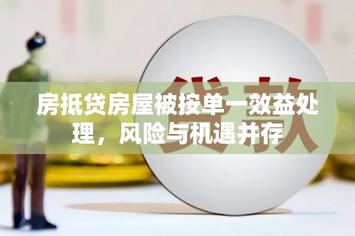 那坡房抵贷房屋被按单一效益处理，风险与机遇并存