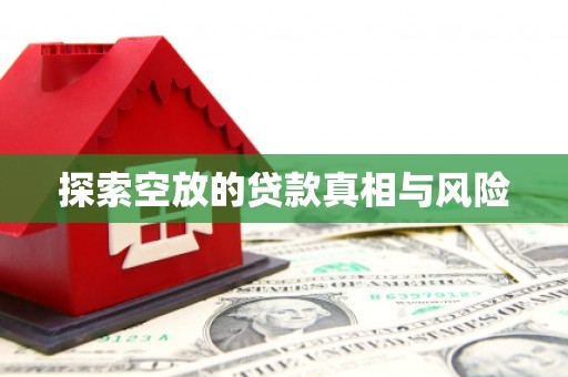 云龙探索空放的贷款真相与风险