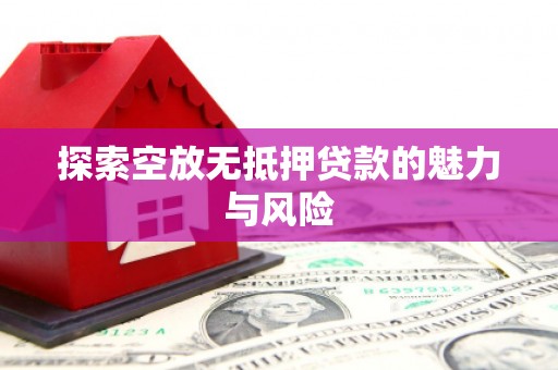 武清探索空放无抵押贷款的魅力与风险