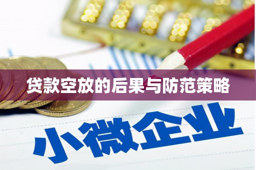 旺苍贷款空放的后果与防范策略