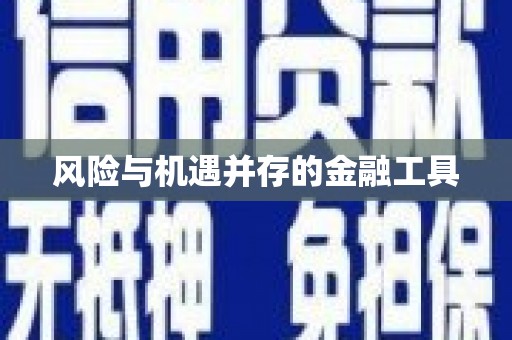矿区风险与机遇并存的金融工具