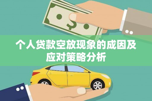 南山个人贷款空放现象的成因及应对策略分析