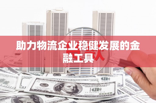 中堂助力物流企业稳健发展的金融工具