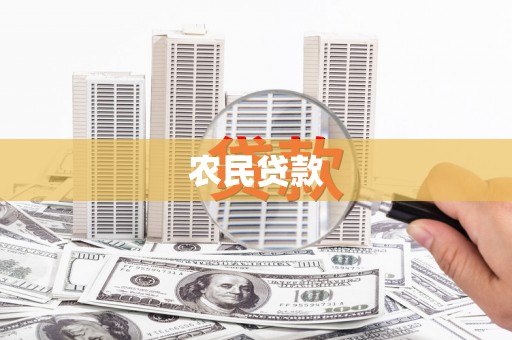 秦安农民贷款