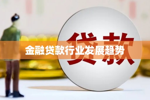 旌德金融贷款行业发展趋势